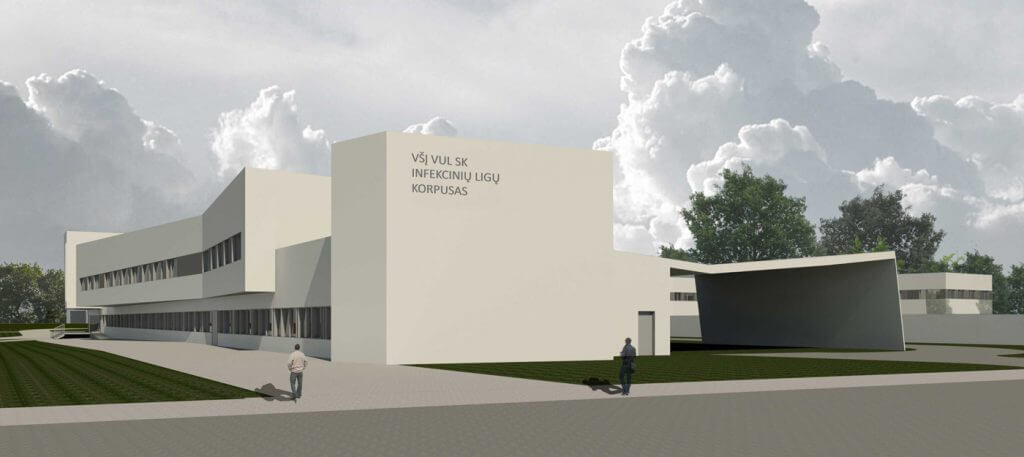 VUL Santariškių klinikų tuberkuliozės ir infekcinių ligų ligoninė (Santariškių g. 14) - Hospital - visualization