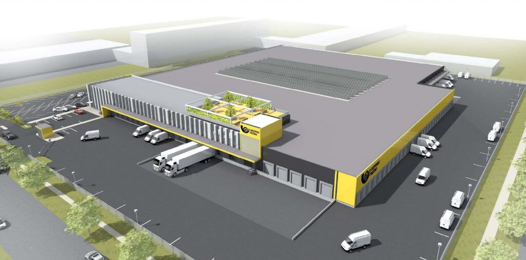 Lietuvos pašto logistikos centras (Metalo g. 5) - Warehouse / Distribution center - visualization