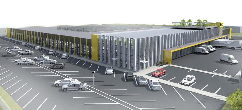 Lietuvos pašto logistikos centras (Metalo g. 5) - Warehouse / Distribution center - visualization