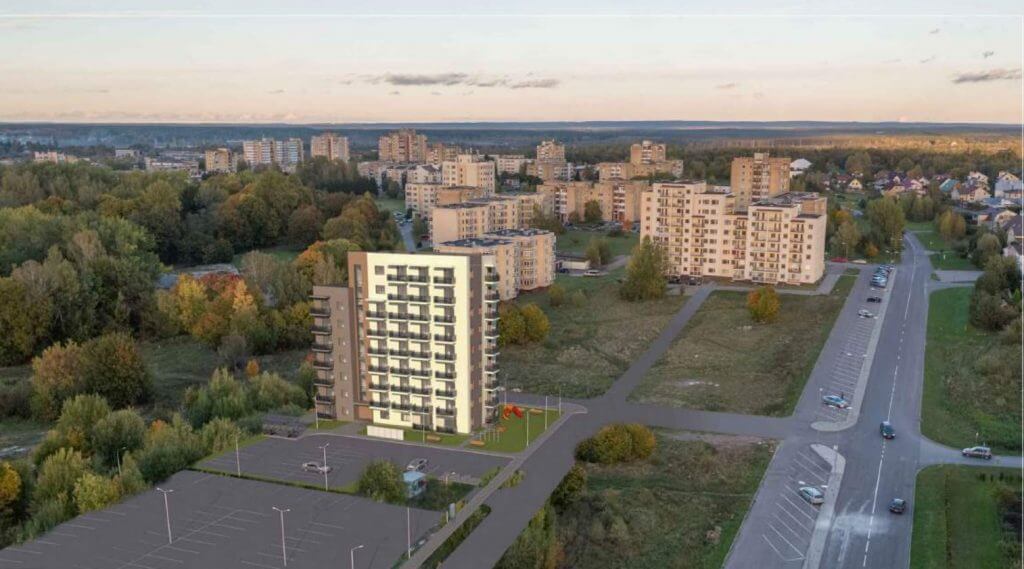 Socialinis būstas Meškonių g. 10 (Meškonių g. 10) - Social housing - visualization