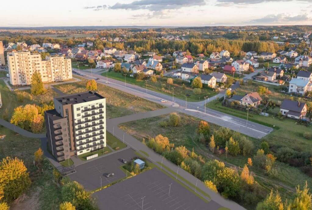 Socialinis būstas Meškonių g. 10 (Meškonių g. 10) - Social housing - visualization