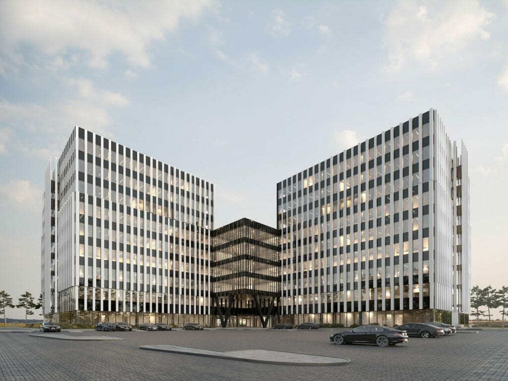 UNUM (Pilaitės pr. 24) - Office center - visualization