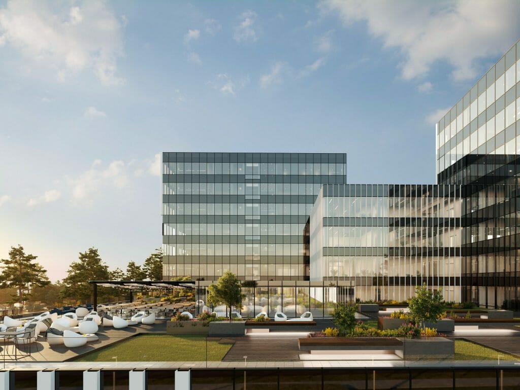 UNUM (Pilaitės pr. 24) - Office center - visualization