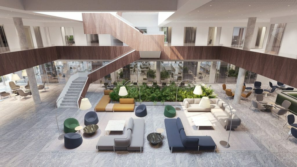 UNUM (Pilaitės pr. 24) - Office center - visualization