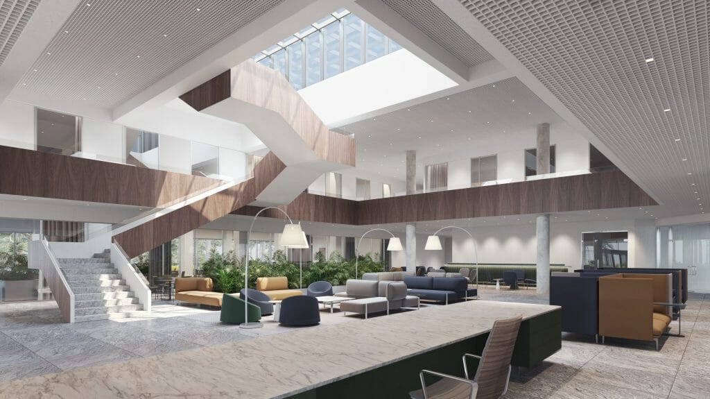 UNUM (Pilaitės pr. 24) - Office center - visualization