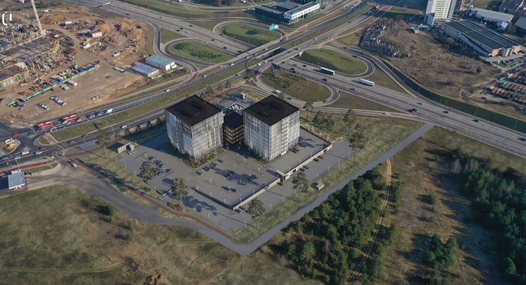 UNUM (Pilaitės pr. 24) - Office center - visualization