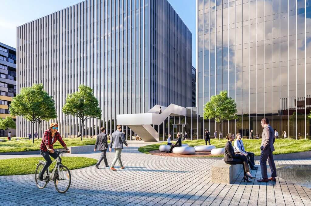 MERAKI B korpusas (Eitminų g. 3) - Office center - visualization