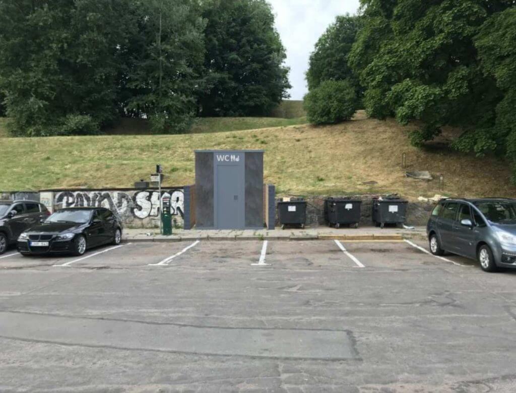 Viešieji automatiniai tualetai (11 vnt.) (Rasų g., Visų Šventųjų g., Gedimino pr., Gaono g., Subačiaus g., Olandų g. (2 vnt.), Jablonskio g., Bazilijonų g., Pamėnkalnio g., Valakupių pliaže (I ir II-ame), Polocko g.) - Distribution network - visualization