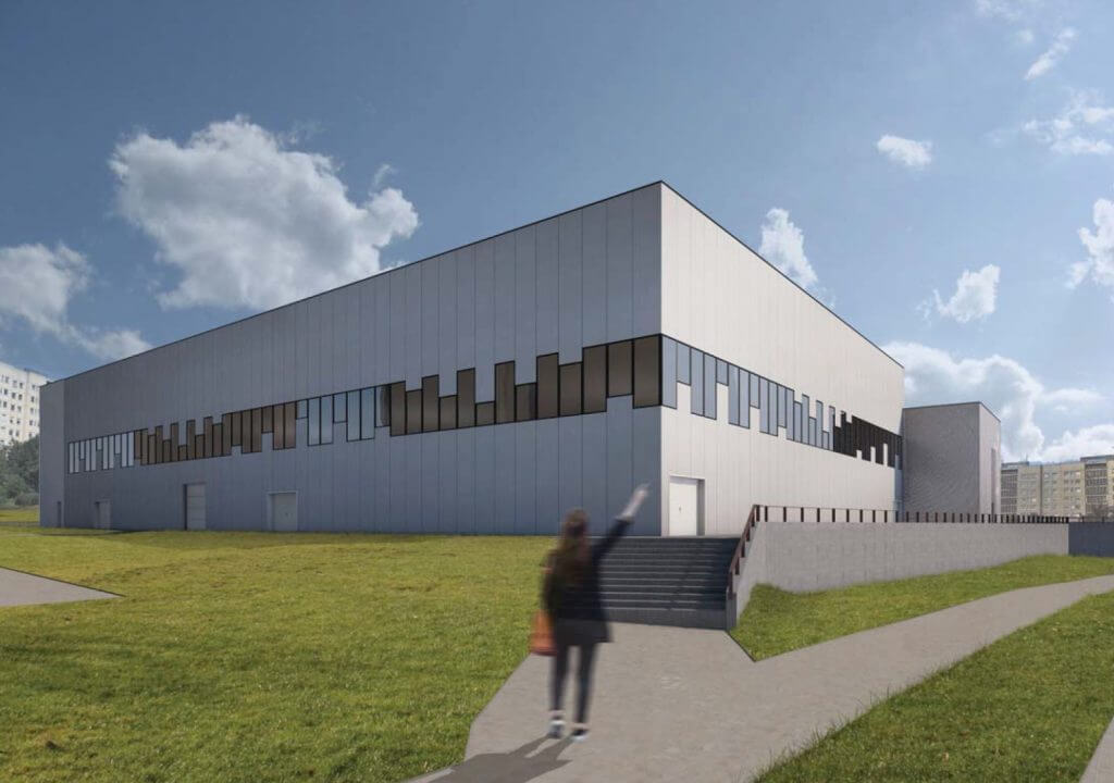 Žemynos progimnazijos sporto salė (Žemynos g. 14) - Sports arena - visualization