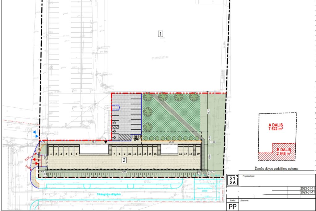Santaros g. 5 (Santaros g. 5) - Health center - visualization