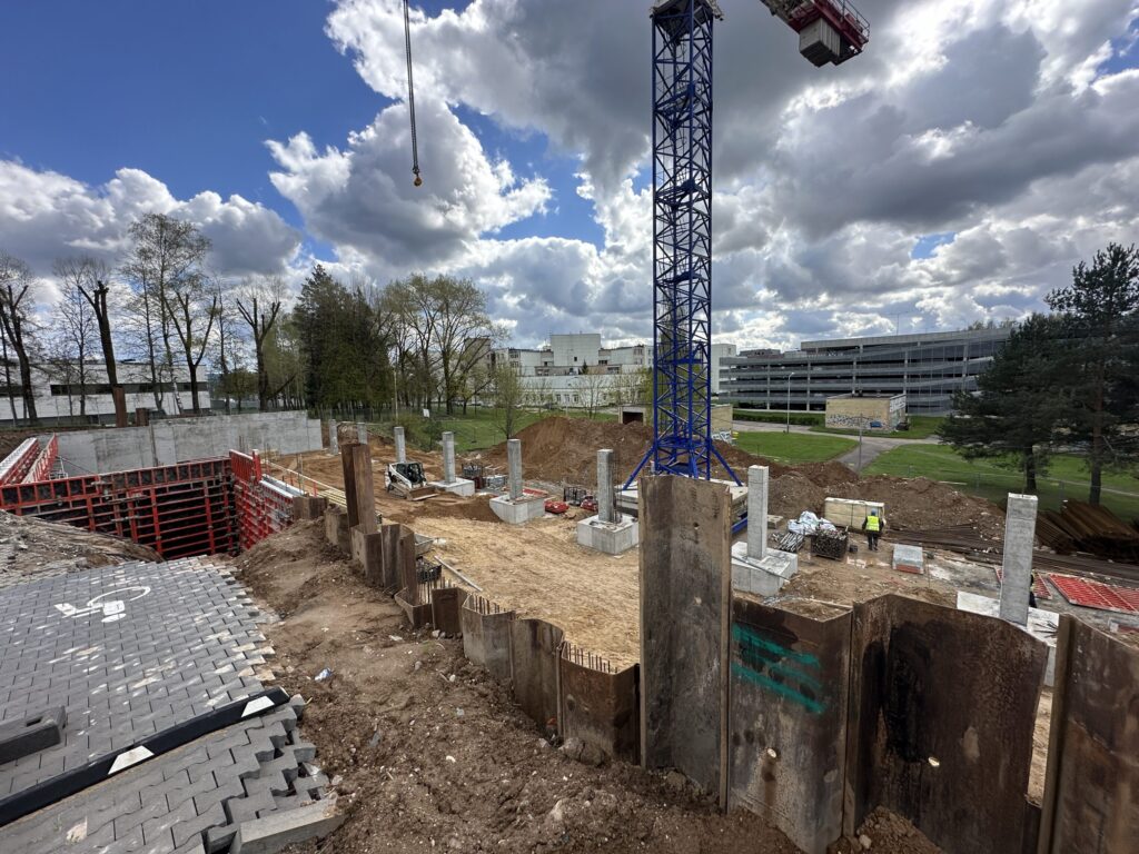 Santaros g. 5 (Santaros g. 5) - Health center - construction photos