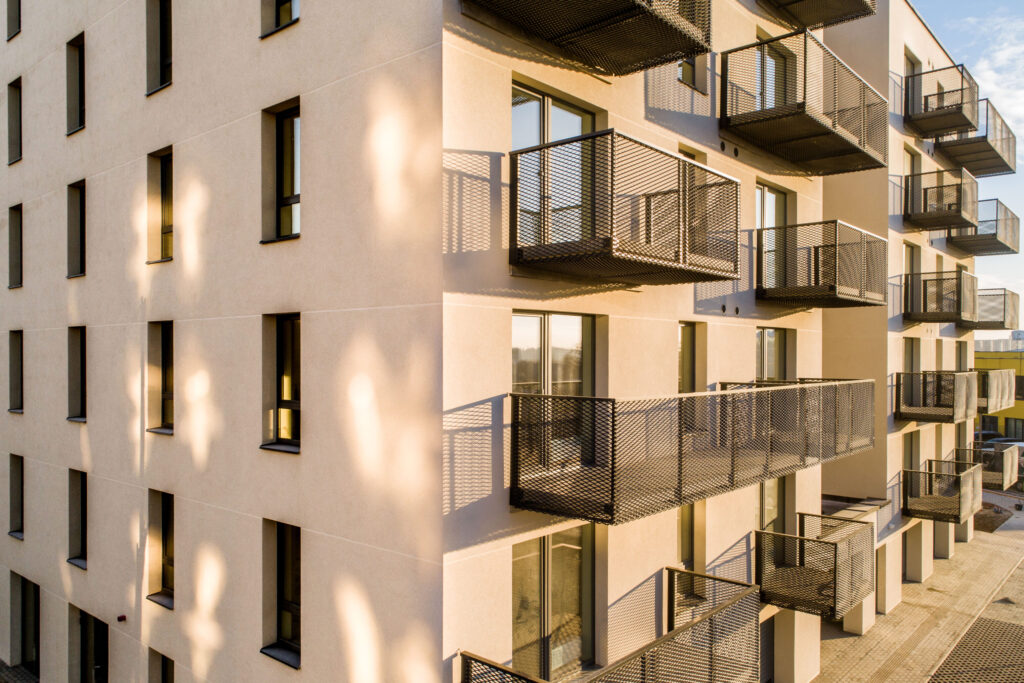 7 vakarai (Budiniškių g. 6, 8) - Multi apartment - construction photos