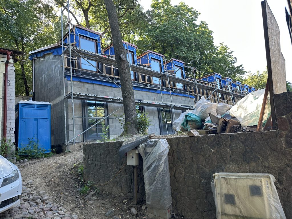 Antakalnio g. 13 (Antakalnio g. 13) - Privātmāju kopienas - būvdarbu attēli