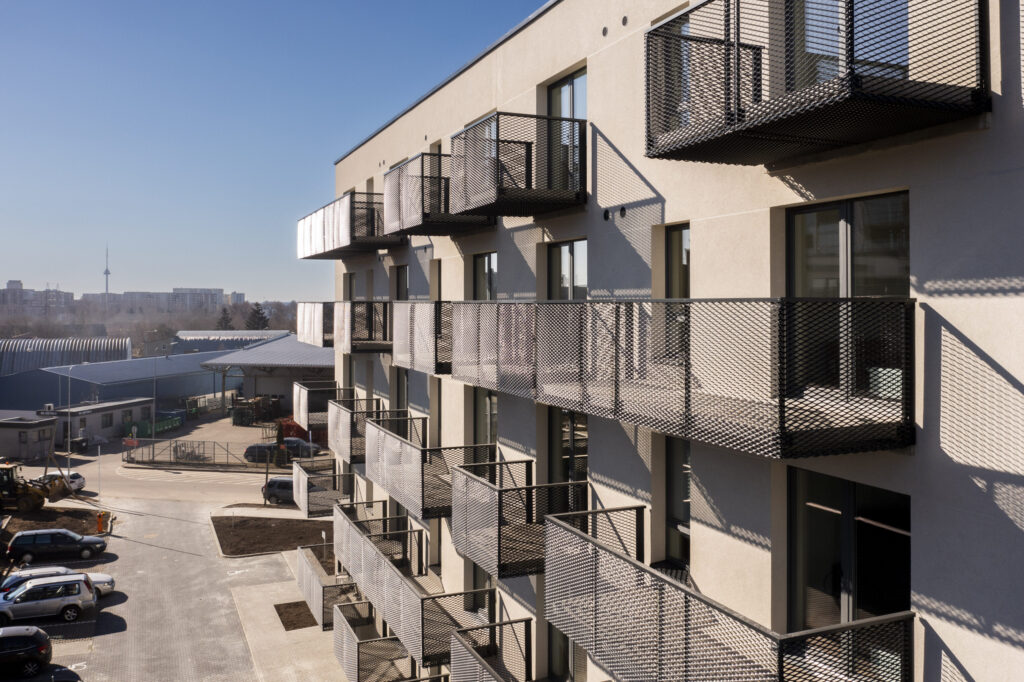 7 vakarai (Budiniškių g. 6, 8) - Multi apartment - construction photos