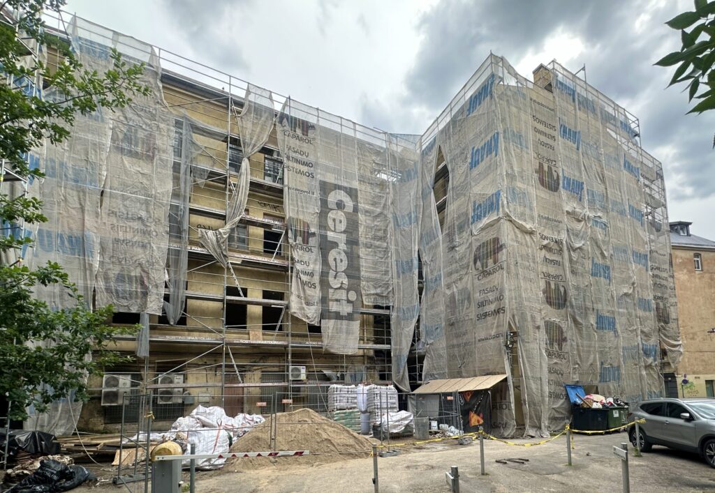 Gedimino pr. 39 (Gedimino pr. 39) - Multi apartment - construction photos