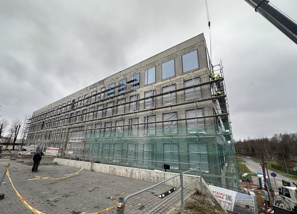 Santaros g. 5 (Santaros g. 5) - Health center - construction photos