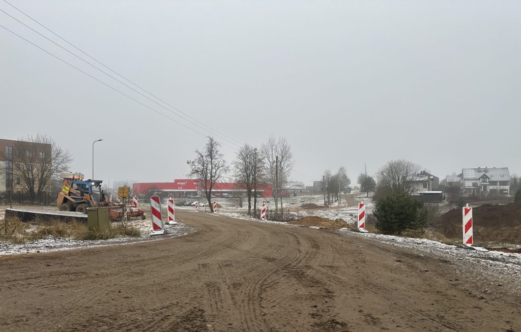 Tarandės g. (Tarandės g.) - Bike path, Street - construction photos