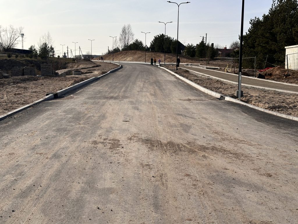 Tarandės g. (Tarandės g.) - Bike path, Street - construction photos