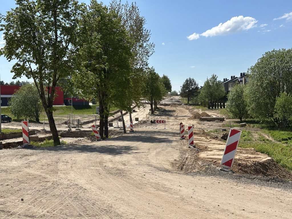 Tarandės g. (Tarandės g.) - Bike path, Street - construction photos