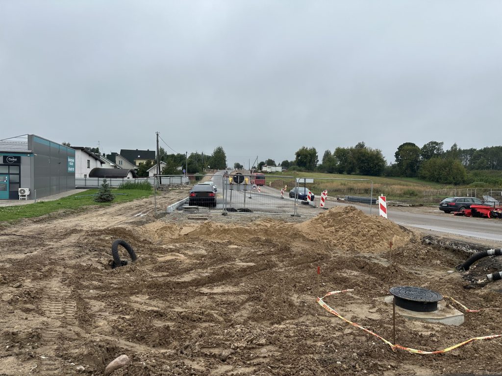 Tarandės g. (Tarandės g.) - Bike path, Street - construction photos