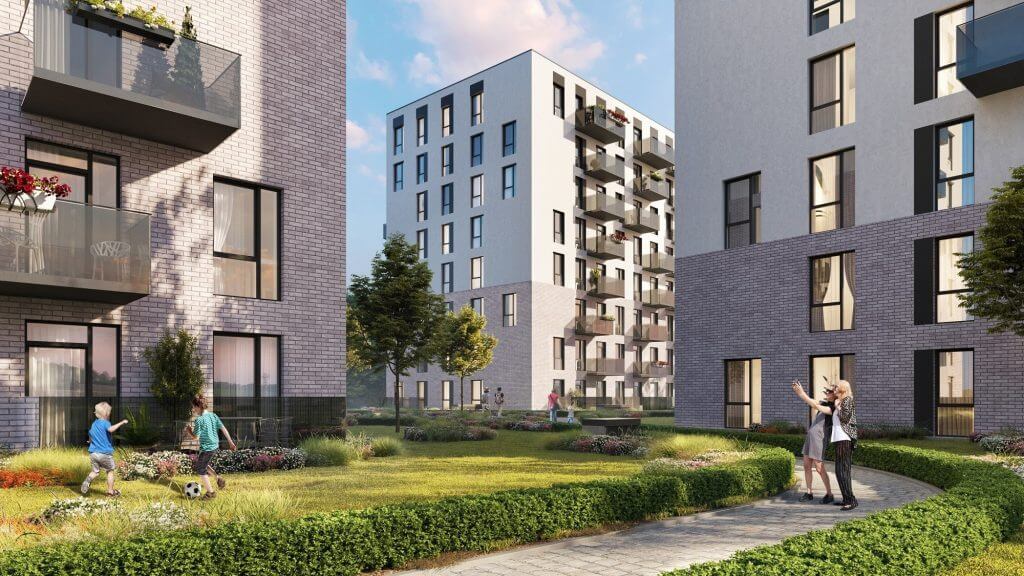 Centro rezidencija 3 etapas (Rinktinės g. 3) - Daugiabutis - vizualizacija