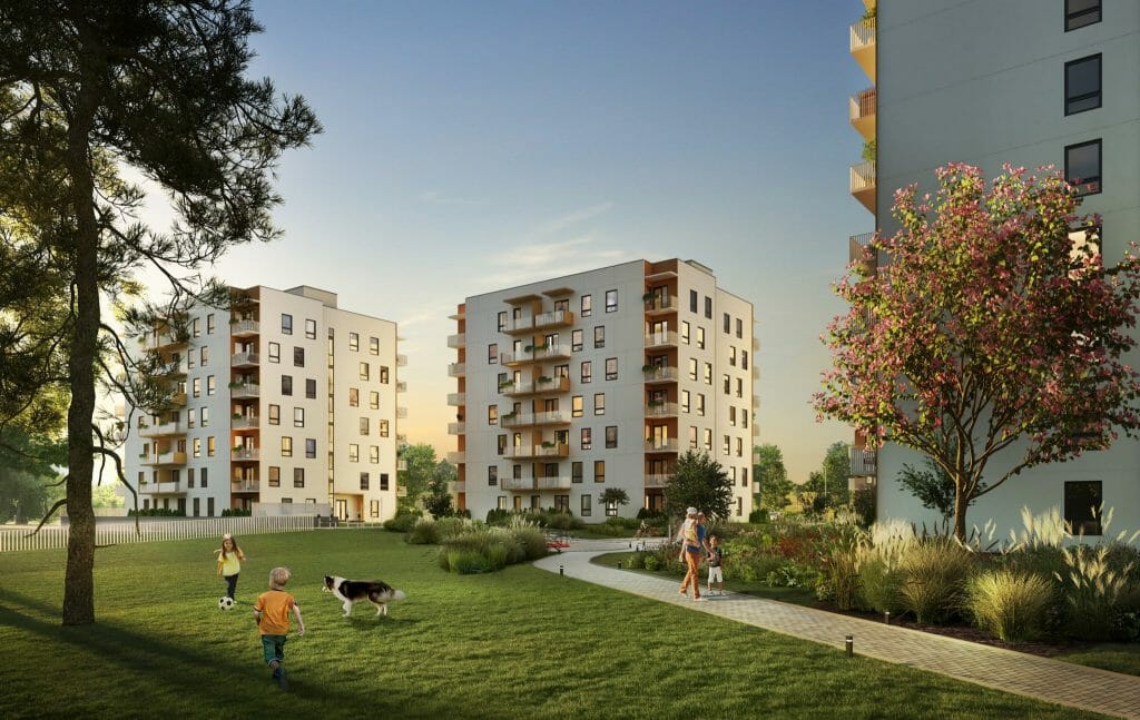 Jomanto parkas 1-2 etapai (Baltupio g. 61A) - Multi apartment - visualization