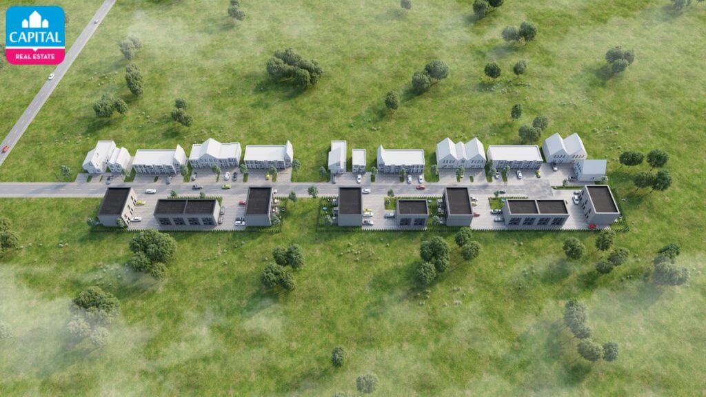 Kalnėnų kotedžai (Kašubų g. 5, 7, 9, 11, 13) - Ridaelamu - visuaalne