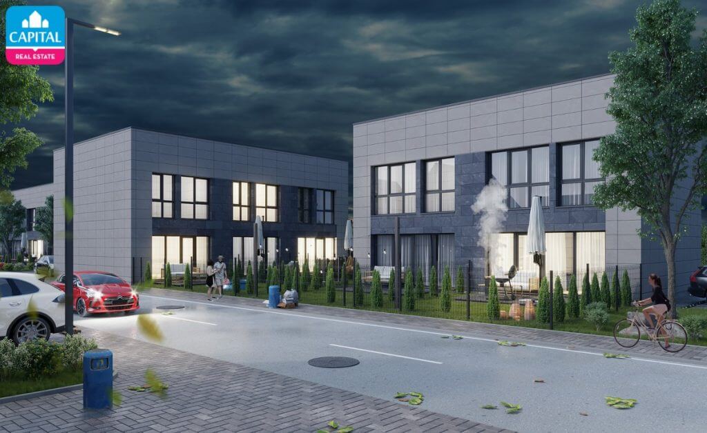 Kalnėnų kotedžai (Kašubų g. 5, 7, 9, 11, 13) - Ridaelamu - visuaalne