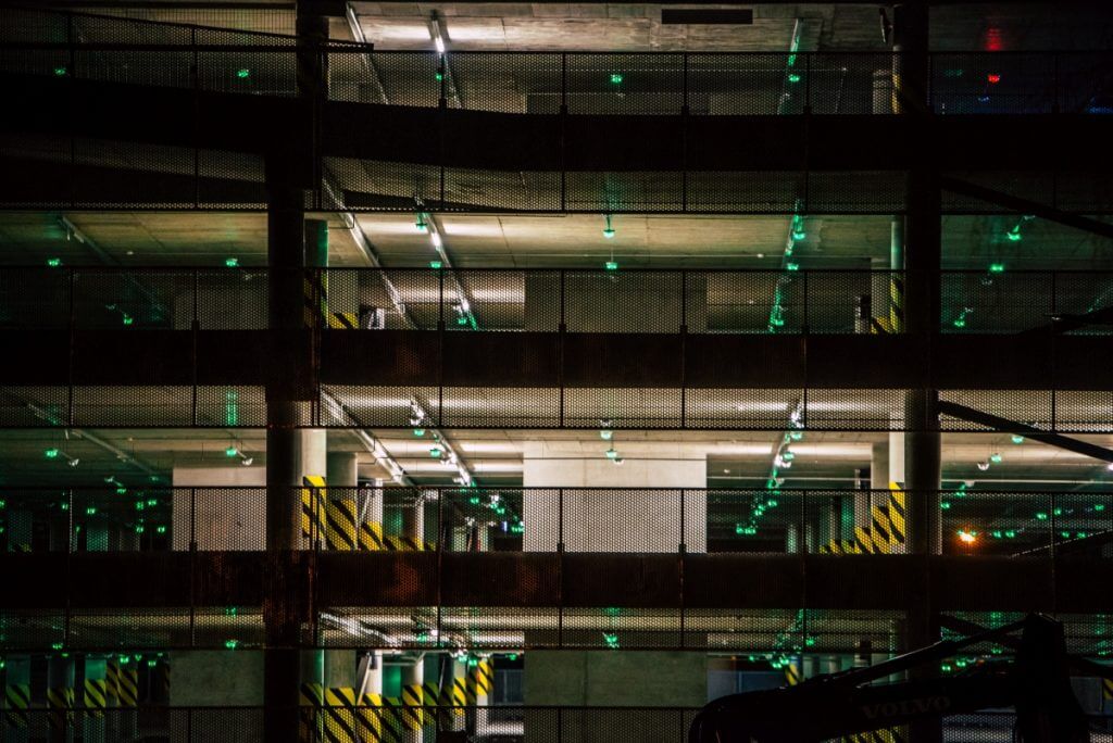 Daugiaaukštis parkingas Santariškių g. 4 (P9) (Santariškių g. 4) - Parking facility - construction photos