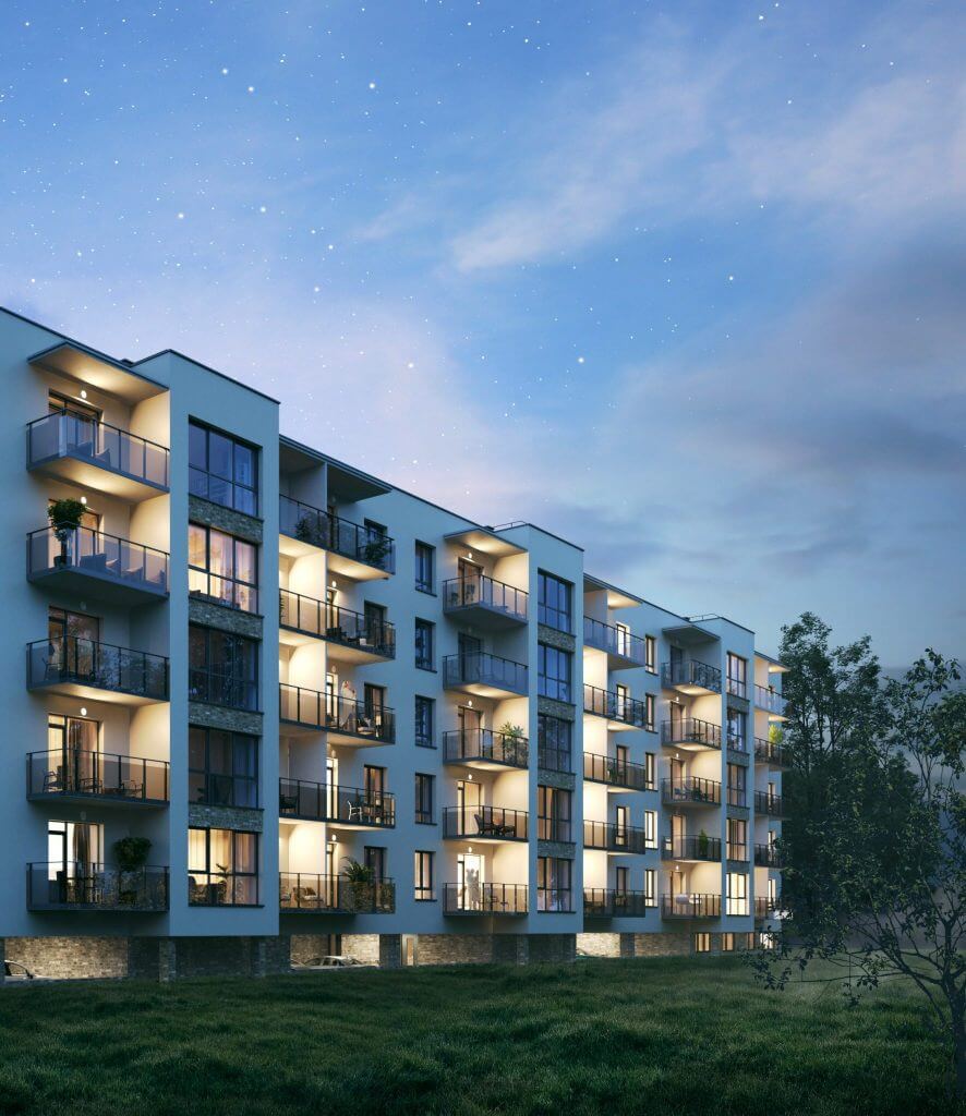 Paukščių takas 1 etapas (Ozo g. 41) - Multi apartment - visualization