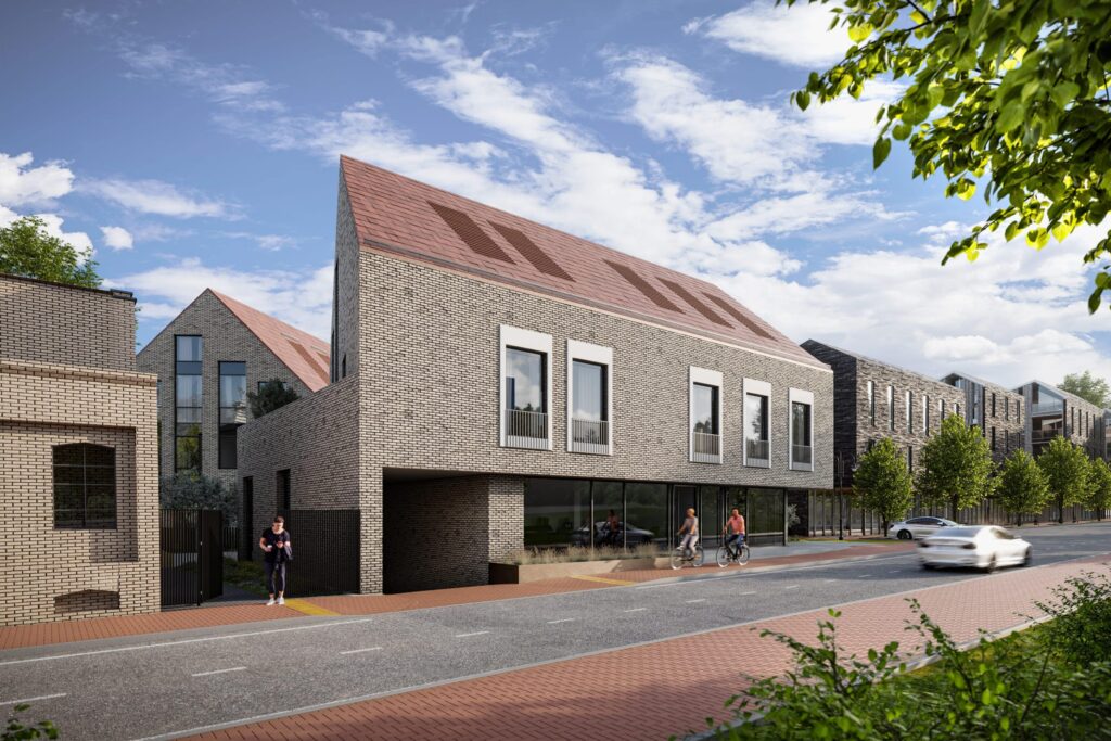 PAUPYS 8 etapas (Aukštaičių g. 2) - Daugiabutis, Verslo centras - vizualizacija