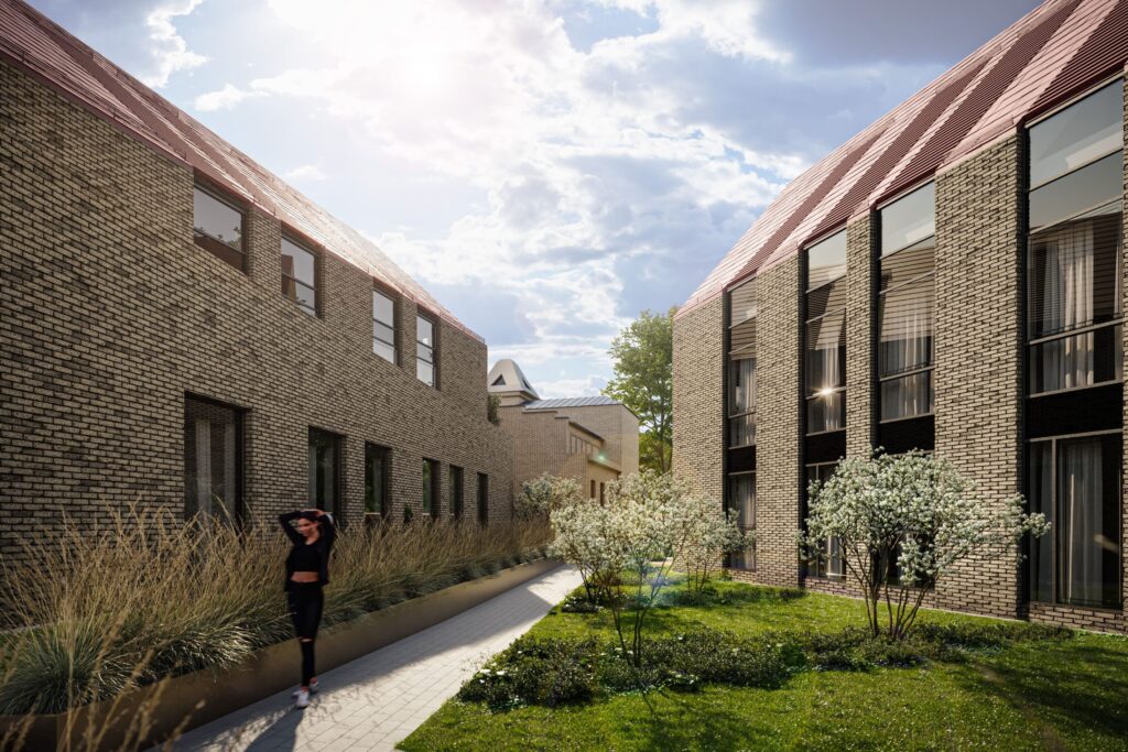 PAUPYS 8 etapas (Aukštaičių g. 2) - Daugiabutis, Verslo centras - vizualizacija