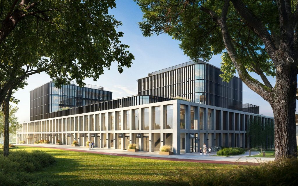 Remarco 1 etapas (Drujos g. 2) - Food store, Office center - visualization