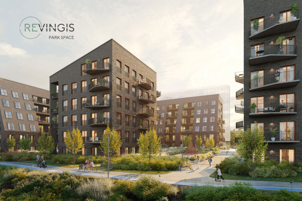reVINGIS Park Space (Geležinio Vilko g. 2) - Multi apartment - visualization