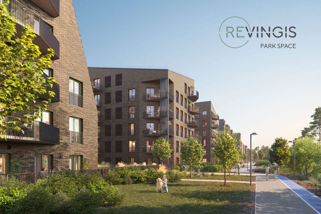 reVINGIS Park Space (Geležinio Vilko g. 2) - Multi apartment - visualization