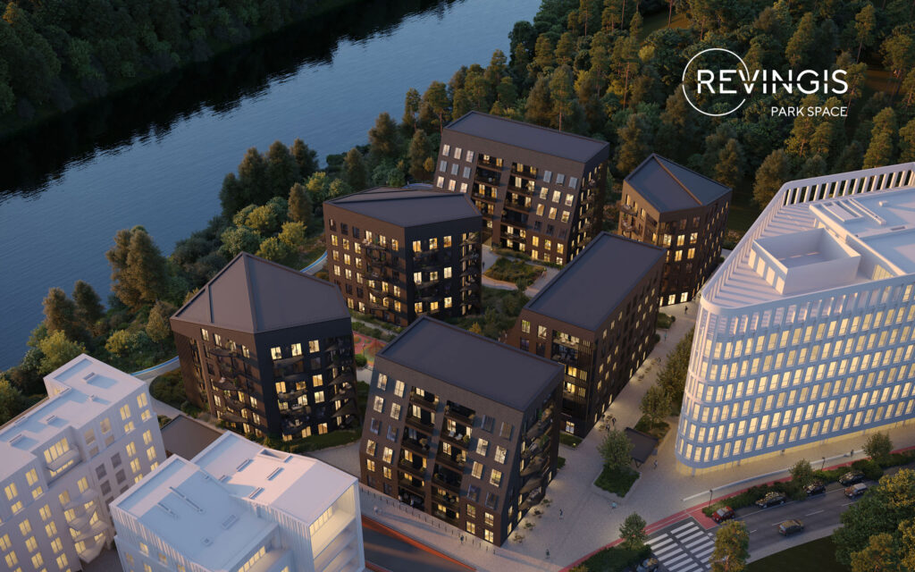 reVINGIS Park Space (Geležinio Vilko g. 2) - Multi apartment - visualization