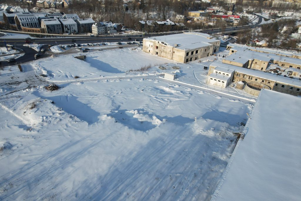 Remarco 1 etapas (Drujos g. 2) - Pārtikas veikals, Biroju centrs - būvdarbu attēli