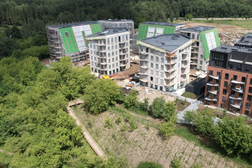 reVINGIS Park Space (Geležinio Vilko g. 2) - Multi apartment - construction photos