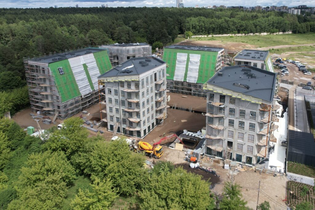 reVINGIS Park Space (Geležinio Vilko g. 2) - Multi apartment - construction photos