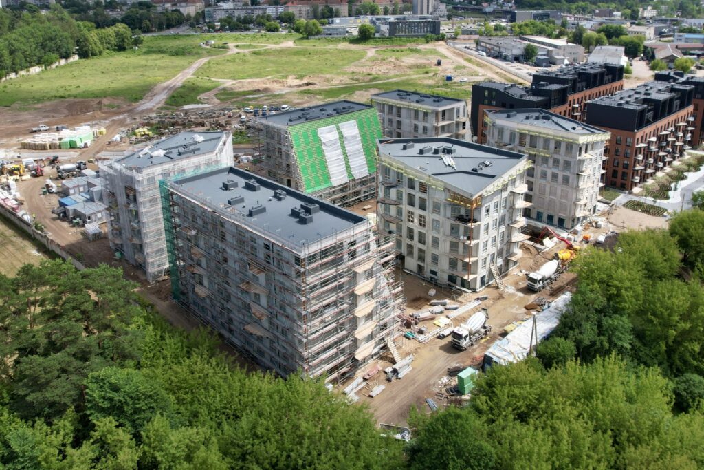 reVINGIS Park Space (Geležinio Vilko g. 2) - Multi apartment - construction photos