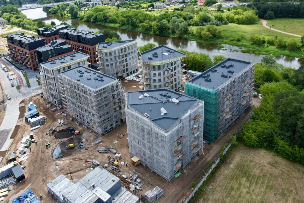 reVINGIS Park Space (Geležinio Vilko g. 2) - Multi apartment - construction photos