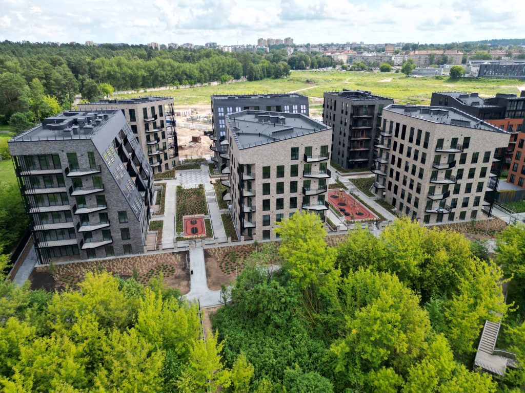 reVINGIS Park Space (Geležinio Vilko g. 2) - Multi apartment - construction photos