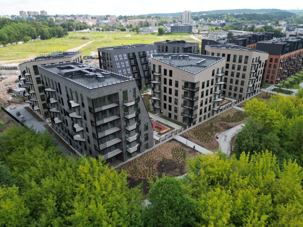 reVINGIS Park Space (Geležinio Vilko g. 2) - Multi apartment - construction photos