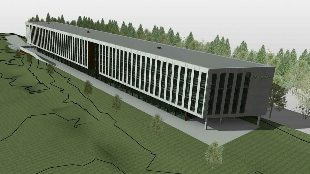 5-asis policijos komisariatas ir Kelių policija (Sietyno g. 24) - Administrative - visualization