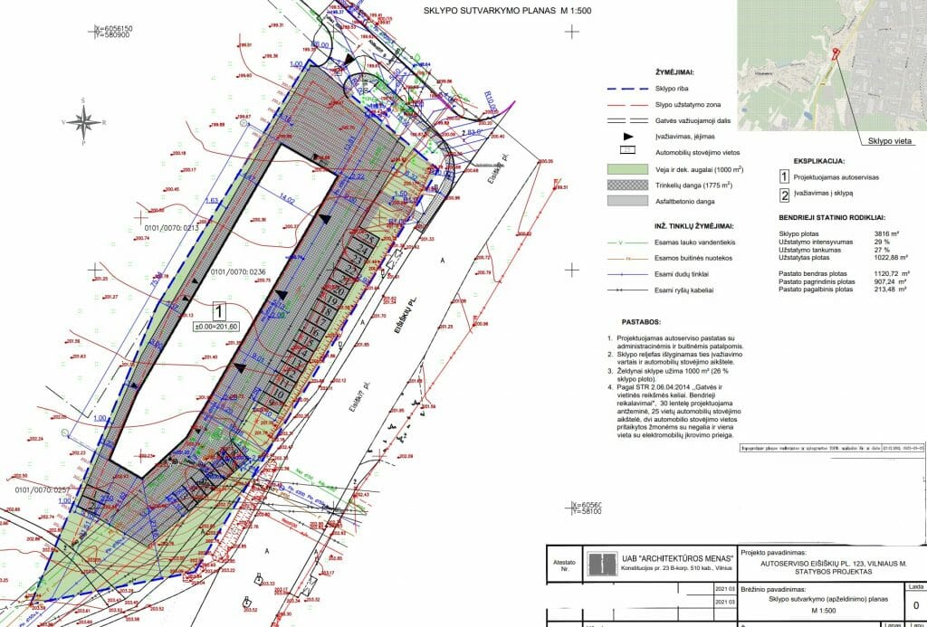 Eišiškių pl. 123 autoservisas (Eišiškių pl. 123) - Kita komercija - vizualizacija