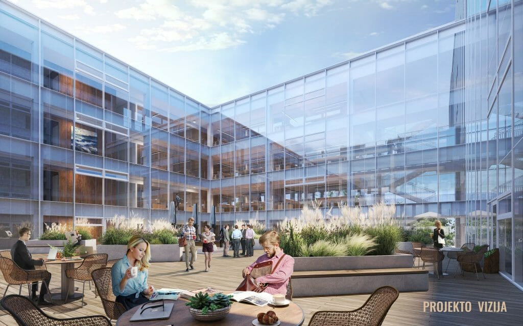 Freedom 36 (Laisvės pr. 36) - Office center - visualization