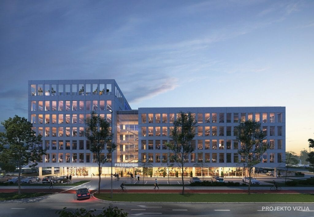 Freedom 36 (Laisvės pr. 36) - Office center - visualization
