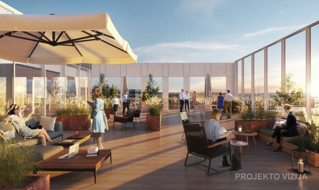 Freedom 36 (Laisvės pr. 36) - Office center - visualization