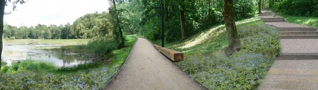 Jeruzalės tvenkinio parkas (Jeruzalės g.) - Park - visualization