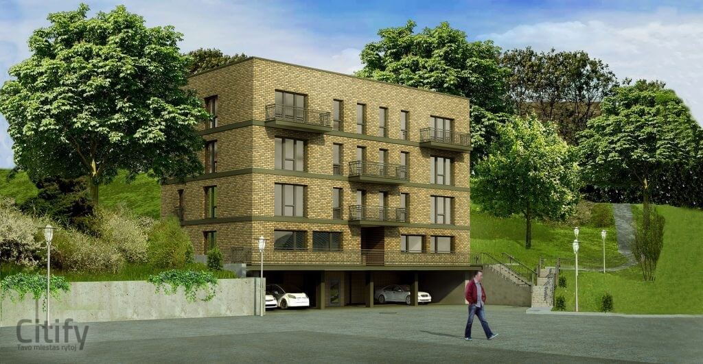 Krivių namai (Krivių g. 51) - Multi apartment - visualization